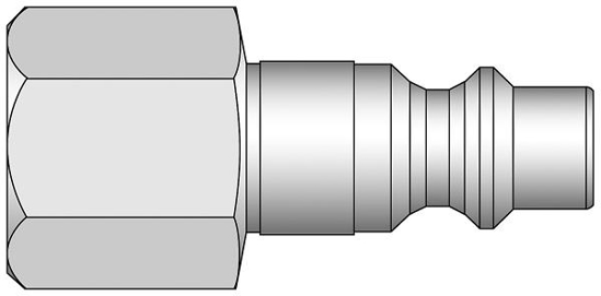 NIPPEL UTV GJENGE 3/8 NR310